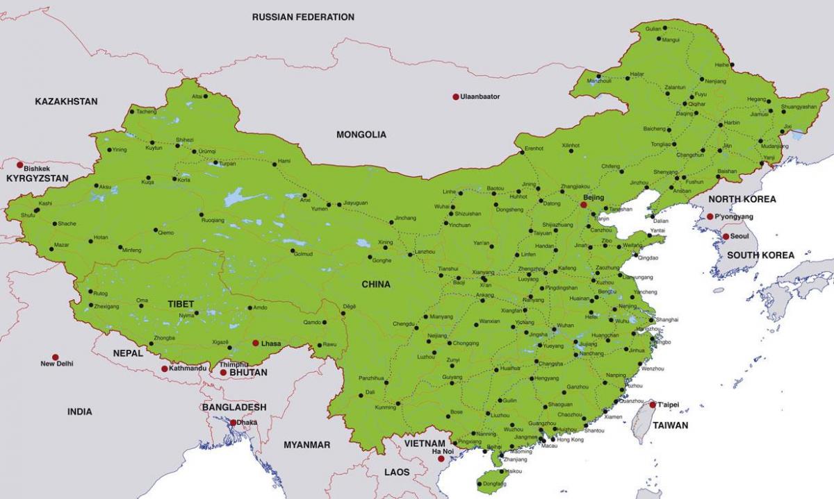 Kini mapi gradova