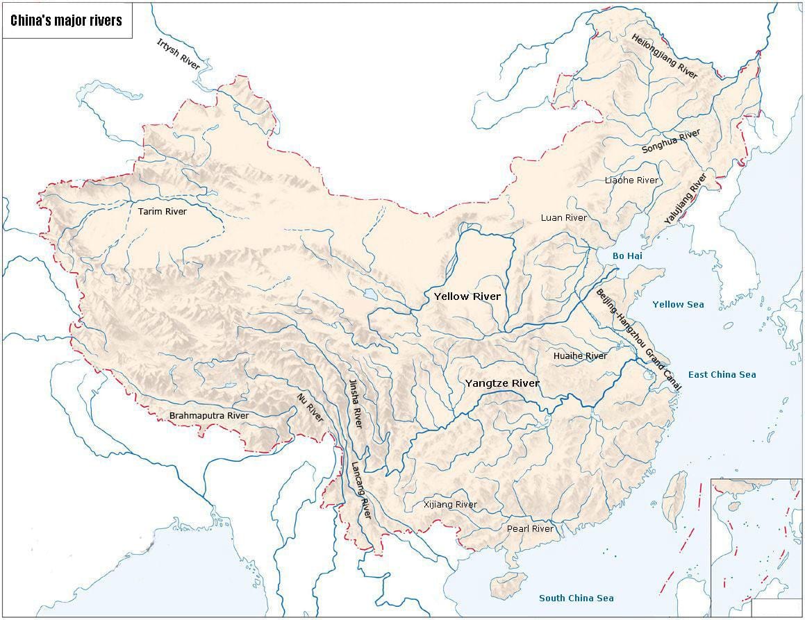 rivers Kine mapu