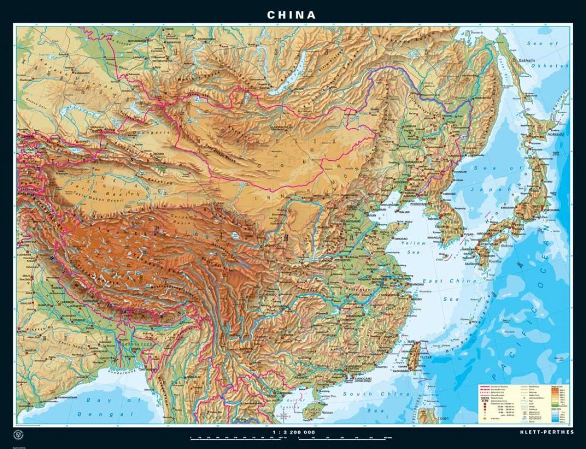 physiographic mapu Kini